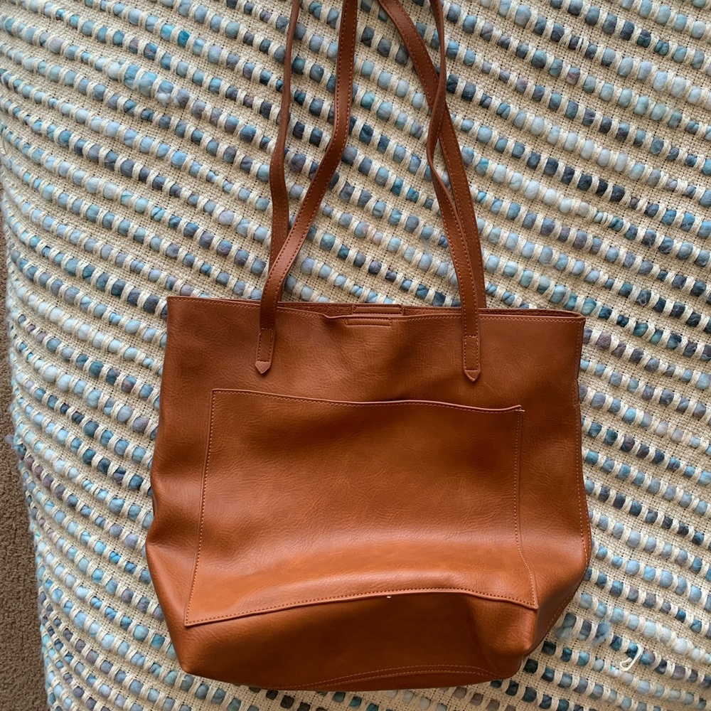 Brown Leather Bag/Purse
